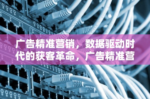 广告精准营销，数据驱动时代的获客革命，广告精准营销有哪些