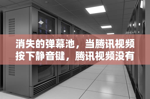 消失的弹幕池，当腾讯视频按下静音键，腾讯视频没有弹幕了怎么回事