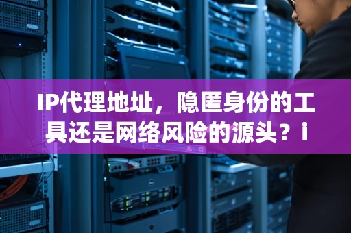 IP代理地址，隐匿身份的工具还是网络风险的源头？ip代理地址大全