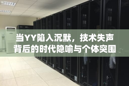 当YY陷入沉默，技术失声背后的时代隐喻与个体突围，yy没声音怎么回事