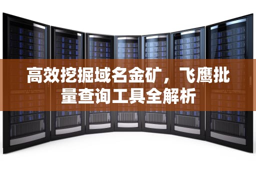 高效挖掘域名金矿，飞鹰批量查询工具全解析