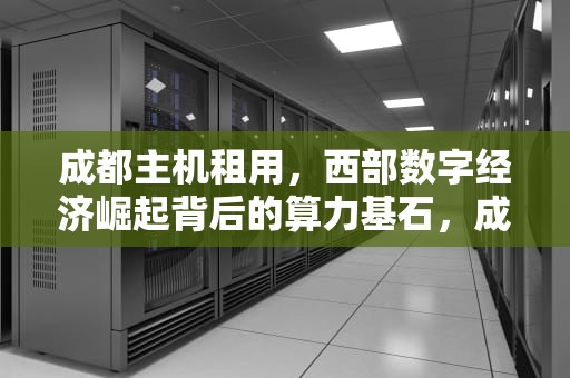 成都主机租用，西部数字经济崛起背后的算力基石，成都租赁电脑