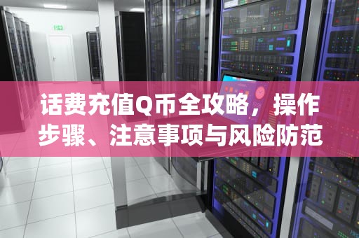 话费充值Q币全攻略，操作步骤、注意事项与风险防范，话费充q币怎么充