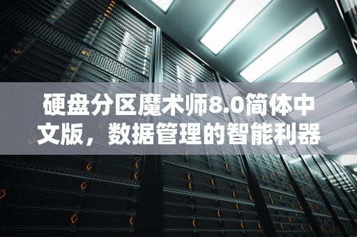 硬盘分区魔术师8.0简体中文版，数据管理的智能利器，硬盘分区魔术师官网