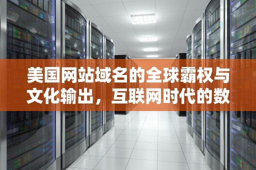美国网站域名的全球霸权与文化输出，互联网时代的数字领土争夺战，美国网站域名后缀