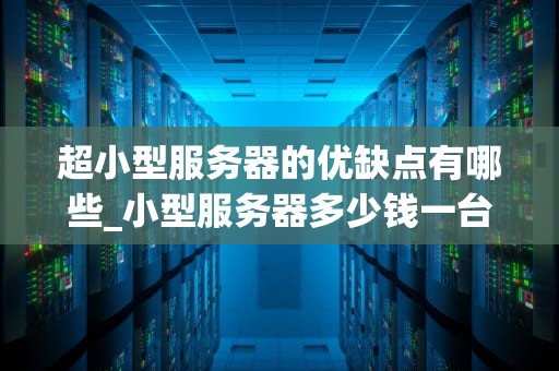 超小型服务器的优缺点有哪些_小型服务器多少钱一台_超小型服务器的优缺点分析