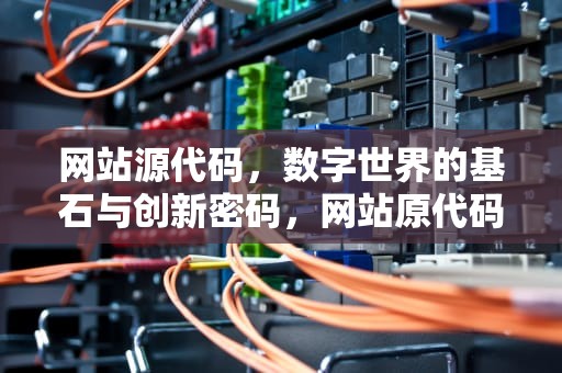 网站源代码，数字世界的基石与创新密码，网站原代码获取