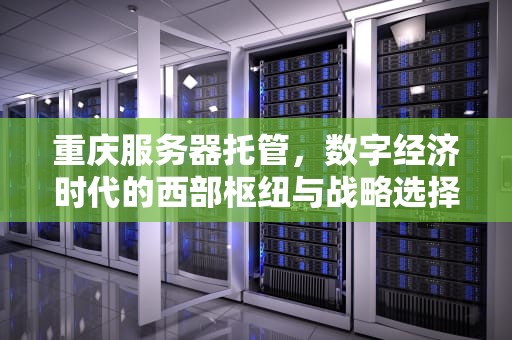 重庆服务器托管，数字经济时代的西部枢纽与战略选择，重庆服务器托管公司
