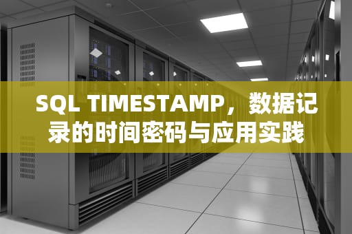 SQL TIMESTAMP，数据记录的时间密码与应用实践