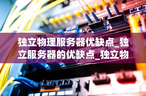 独立物理服务器优缺点_独立服务器的优缺点_独立物理服务器的优缺点分析
