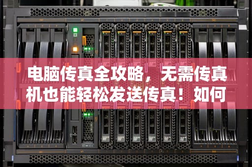 电脑传真全攻略，无需传真机也能轻松发送传真！如何用电脑发传真给对方