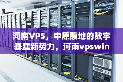 河南VPS，中原腹地的数字基建新势力，河南vpswindows野外在