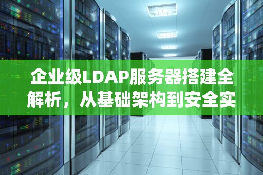 企业级LDAP服务器搭建全解析，从基础架构到安全实践，ldap服务器搭建 windows