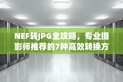 NEF转JPG全攻略，专业摄影师推荐的7种高效转换方案，NEF转jpg