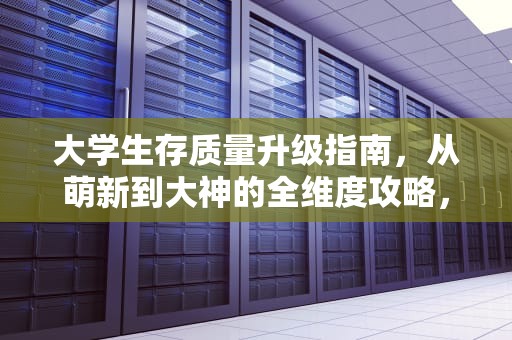 大学生存质量升级指南，从萌新到大神的全维度攻略，大学生活质量指北官网入口