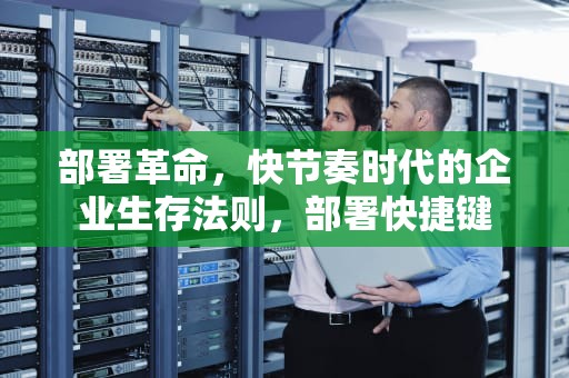 部署革命，快节奏时代的企业生存法则，部署快捷键