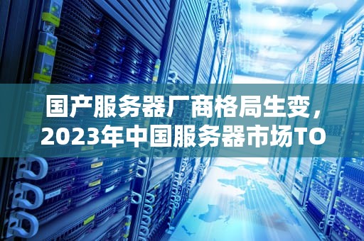 国产服务器厂商格局生变，2023年中国服务器市场TOP5厂商竞争力深度解析，国内服务器厂商排名前十