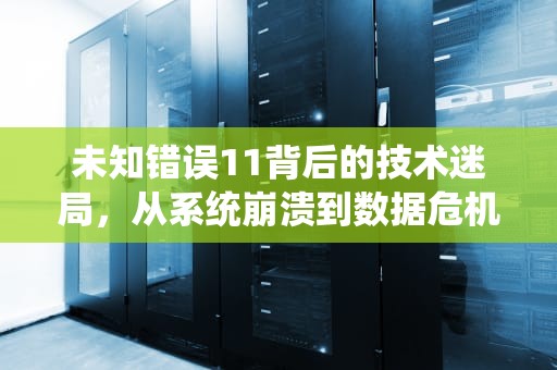 未知错误11背后的技术迷局，从系统崩溃到数据危机的深度解密，发生未知错误1110什么意思