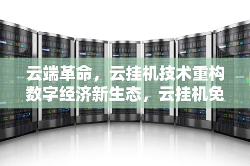 云端革命，云挂机技术重构数字经济新生态，云挂机免费版无限挂机