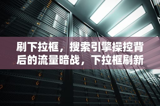 刷下拉框，搜索引擎操控背后的流量暗战，下拉框刷新