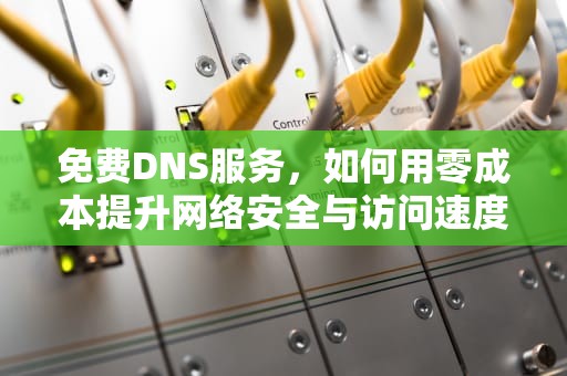 免费DNS服务，如何用零成本提升网络安全与访问速度？免费dns解析服务器地址