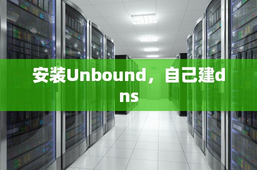 安装Unbound，自己建dns