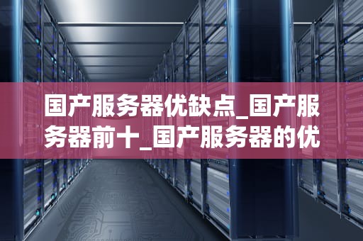 国产服务器优缺点_国产服务器前十_国产服务器的优缺点分析