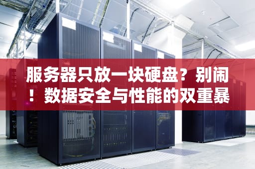 服务器只放一块硬盘？别闹！数据安全与性能的双重暴击警告！