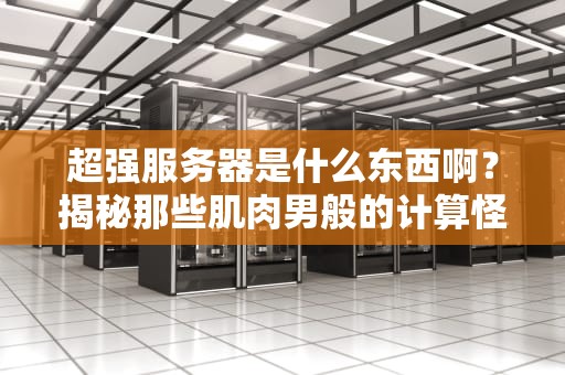 超强服务器是什么东西啊？揭秘那些肌肉男般的计算怪兽