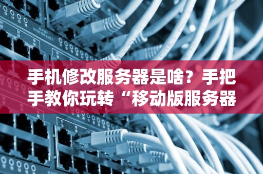 手机修改服务器是啥？手把手教你玩转“移动版服务器管家”！