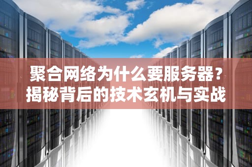 聚合网络为什么要服务器？揭秘背后的技术玄机与实战案例！