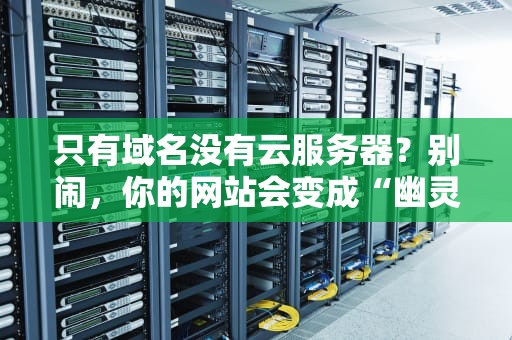 只有域名没有云服务器？别闹，你的网站会变成“幽灵网站”！