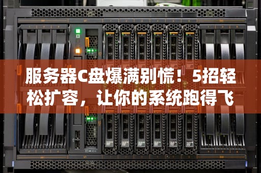 服务器C盘爆满别慌！5招轻松扩容，让你的系统跑得飞起！