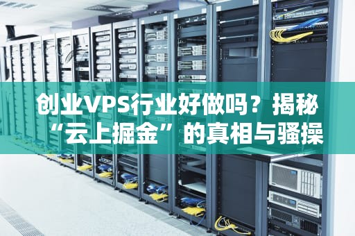 创业VPS行业好做吗？揭秘“云上掘金”的真相与骚操作！