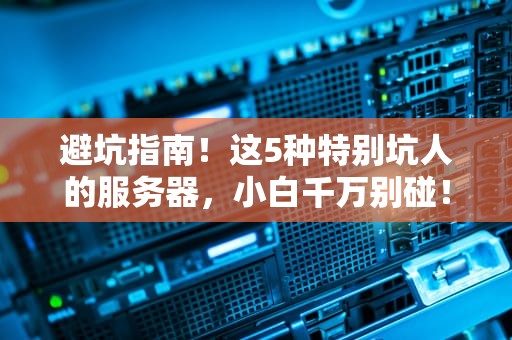 避坑指南！这5种特别坑人的服务器，小白千万别碰！