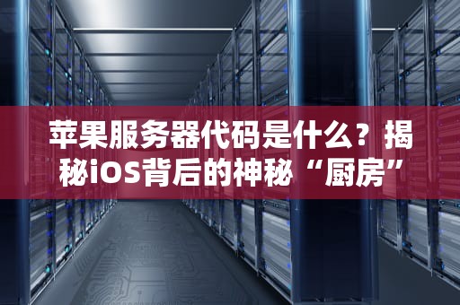 苹果服务器代码是什么？揭秘iOS背后的神秘“厨房”