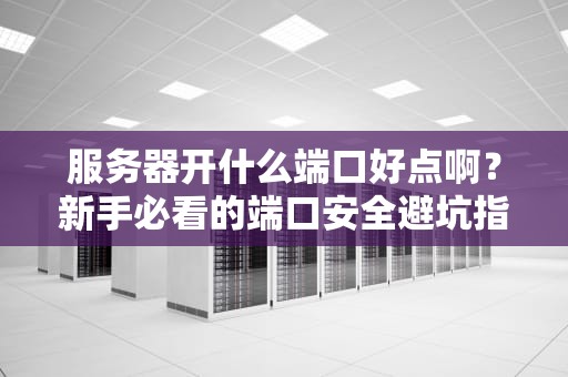 服务器开什么端口好点啊？新手必看的端口安全避坑指南！