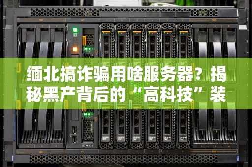 缅北搞诈骗用啥服务器？揭秘黑产背后的“高科技”装备