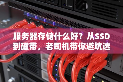服务器存储什么好？从SSD到磁带，老司机带你避坑选对盘！