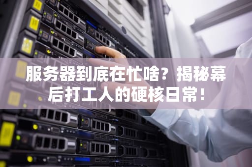 服务器的电源接口叫什么？揭秘这个电力插座背后的硬核科技！