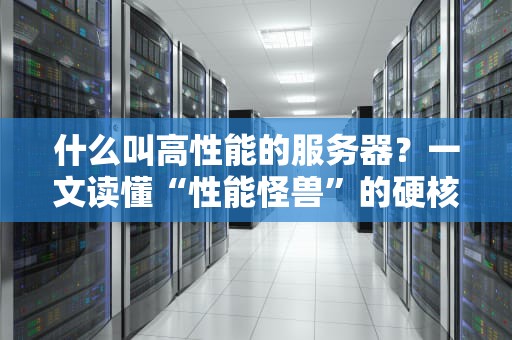 什么叫高性能的服务器？一文读懂“性能怪兽”的硬核真相！