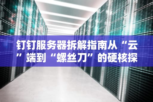 钉钉服务器拆解指南从“云”端到“螺丝刀”的硬核探险