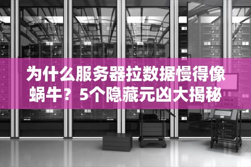 为什么服务器拉数据慢得像蜗牛？5个隐藏元凶大揭秘！