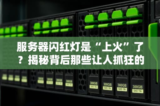 服务器闪红灯是“上火”了？揭秘背后那些让人抓狂的真相！