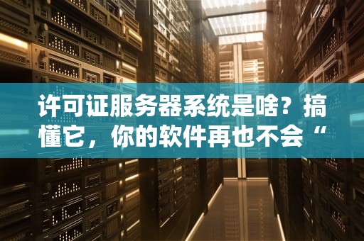 许可证服务器系统是啥？搞懂它，你的软件再也不会“罢工”！