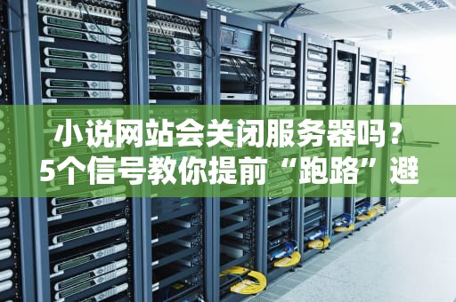 小说网站会关闭服务器吗？5个信号教你提前“跑路”避坑！