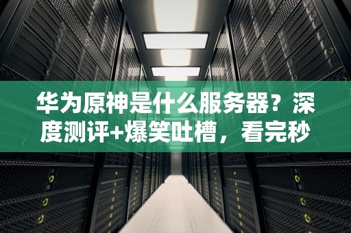 华为原神是什么服务器？深度测评+爆笑吐槽，看完秒懂！