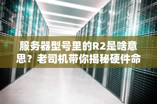 服务器型号里的R2是啥意思？老司机带你揭秘硬件命名玄学！