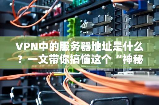 VPN中的服务器地址是什么？一文带你搞懂这个“神秘代码”！