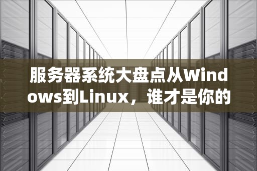服务器系统大盘点从Windows到Linux，谁才是你的“真命天子”？